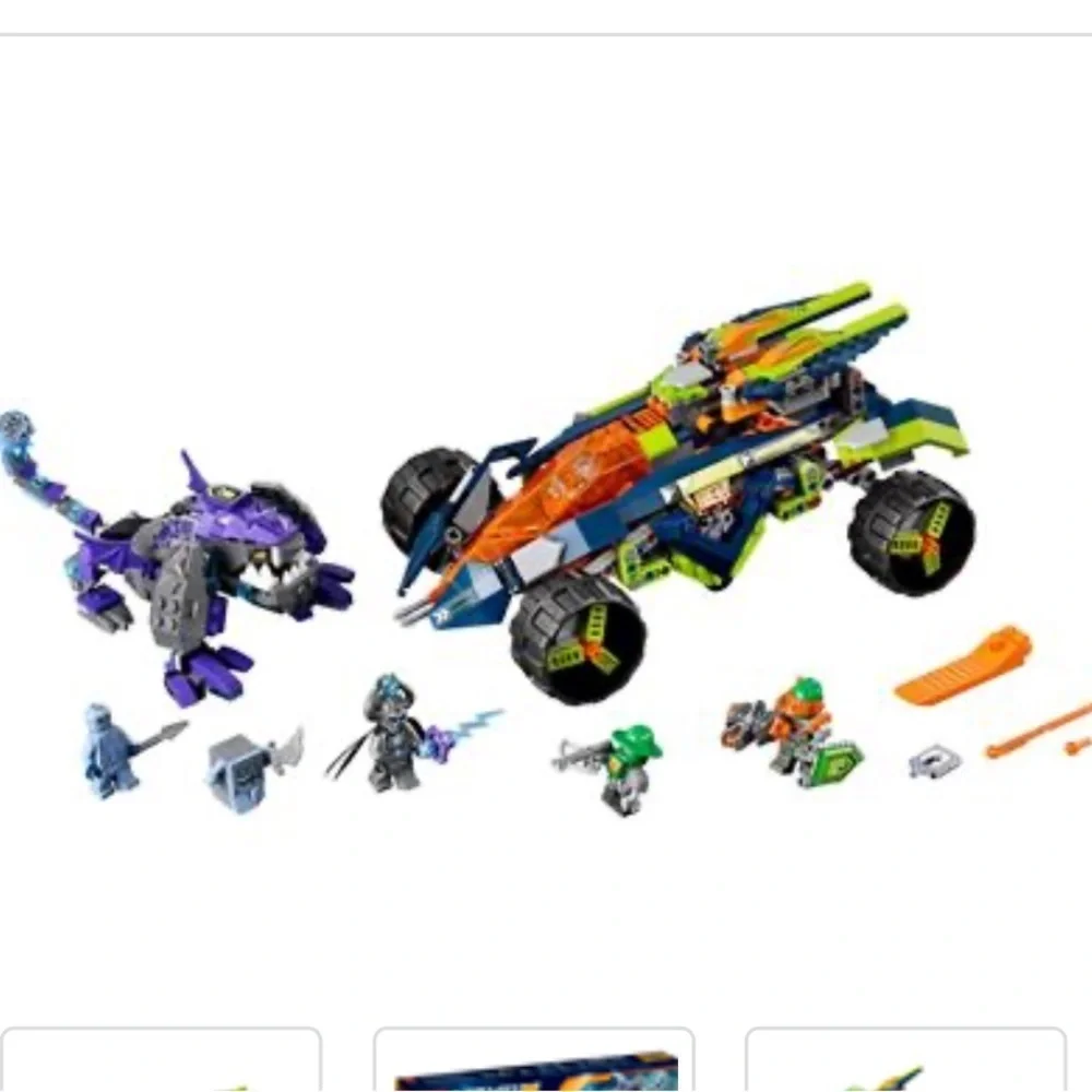 Lego nexo knights set 70355 Aaron’s rock climber 598 pieces new in sealed box